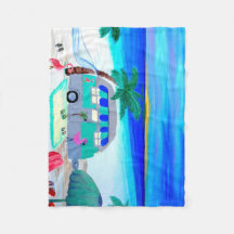 Luft-strålkamper på strandtäcket