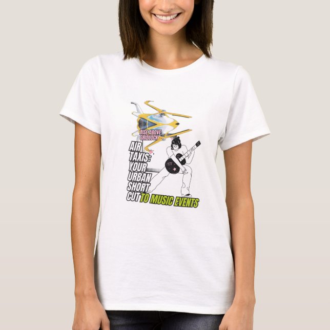 LUFT TAXI: DINA MUSISKA HÄNDELSER I STADSKAN T SHIRT (Framsida)