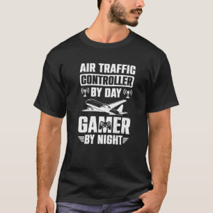 Luft Traffic Controller Gaming Luft Marshal Gamer T Shirt