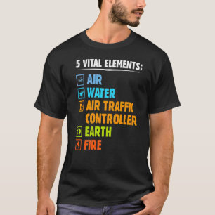 Luft Trafikstyrenhet Joke Atc Torn operator Sq T Shirt