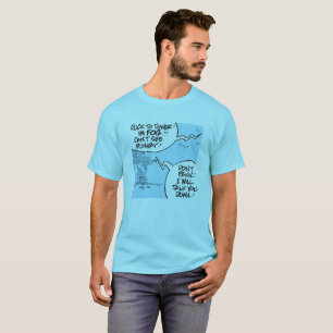 Luft Trafikstyrning Ankor Tecknad Tshirt T Shirt