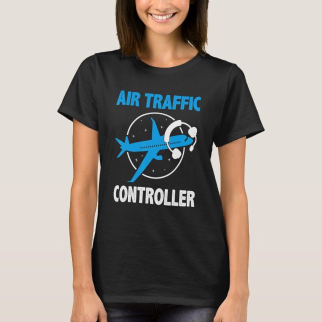 Luft trafikstyrningsexpert Luft M T Shirt (Framsida)