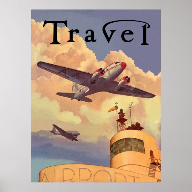 Luft Travel Poster (Framsidan)