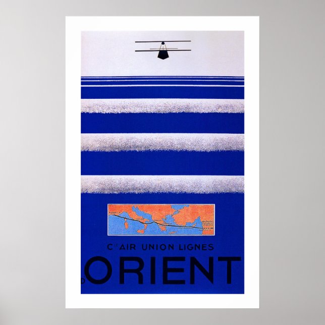 Luft Union Orient Poster (Framsidan)