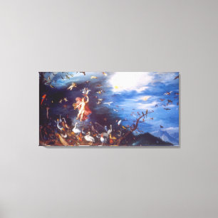 Luft vid Jan Brueghel fläderen Canvastryck