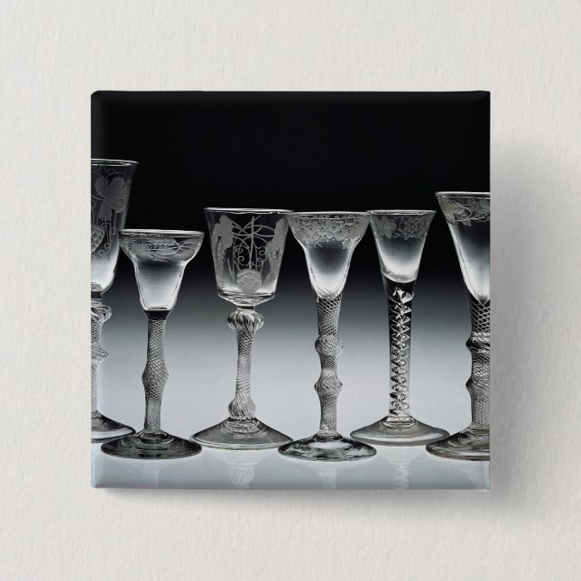 Luft-vridning exponeringsglas, 1750-60 knapp (Framsida)