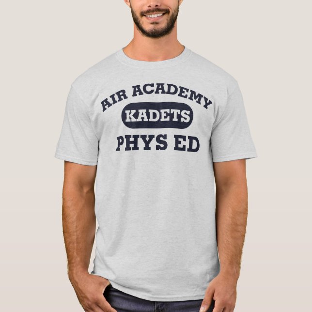 Luftakademi Kadets Phys Ed Tee Shirt (Framsida)
