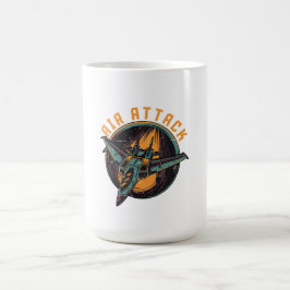 LUFTANFALL KAFFEMUGG