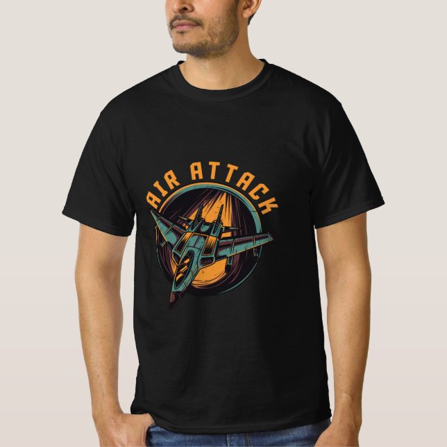 LUFTANFALL T SHIRT (Framsida)