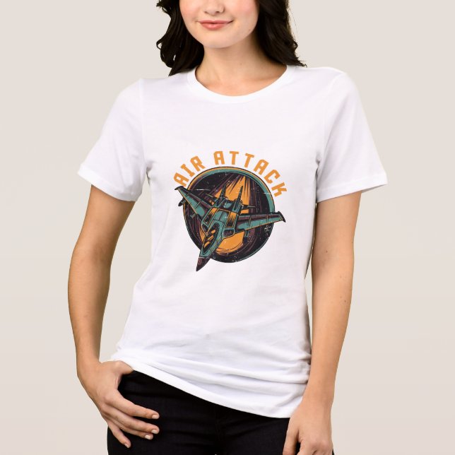 LUFTANFALL T SHIRT (Framsida)