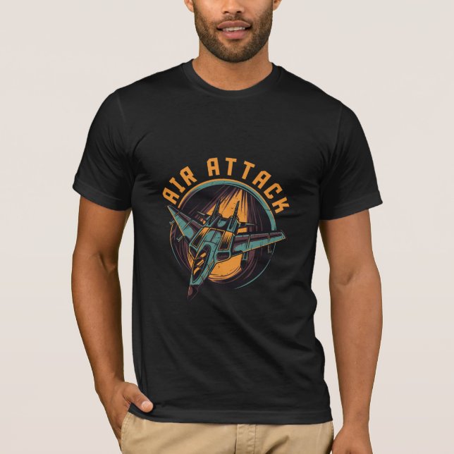 LUFTANFALL T SHIRT (Framsida)