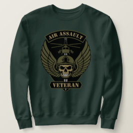 Luftanfall Veteran Taktiskt Emblem Lång Ärmad Tröja