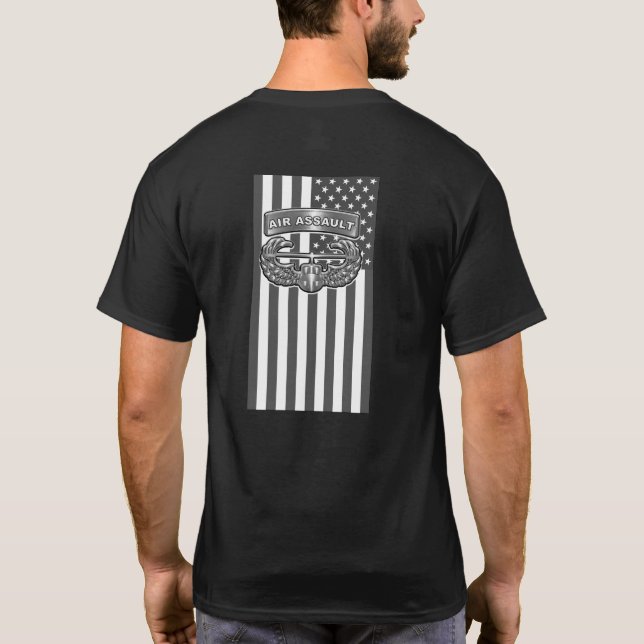 Luftanfalls-T-Shirt T Shirt (Baksida)