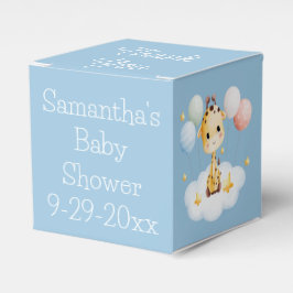 Luftballong Animals Pojke Baby Shower Presentaskar