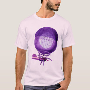 Luftballong av bladväte (Lila) T-shirt