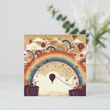 Luftballong Äventyr väntar på att få två babyskor