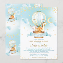 Luftballong Baby Shower by Mail Jungle Animal