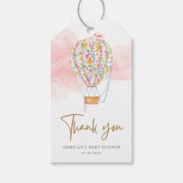 Luftballong Baby Shower Presentetikett