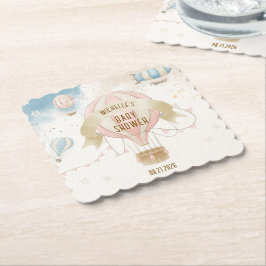 Luftballong Baby Shower Underlägg Papper