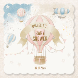 Luftballong Baby Shower Underlägg Papper