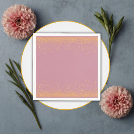 Luftballong Babykläder för mousserande Glitter Pappersservett