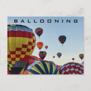 Luftballong - Ballering Vykort