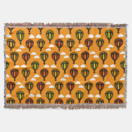 Luftballong Bubblering mönstrad Filt