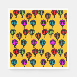 Luftballong Bubblering mönstrad Pappersservett
