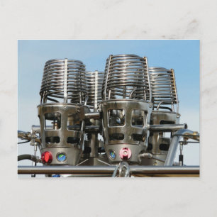 Luftballong Burners vykort