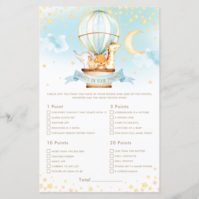 Luftballong djur - vad är i ditt Mobila spel (Framsida)