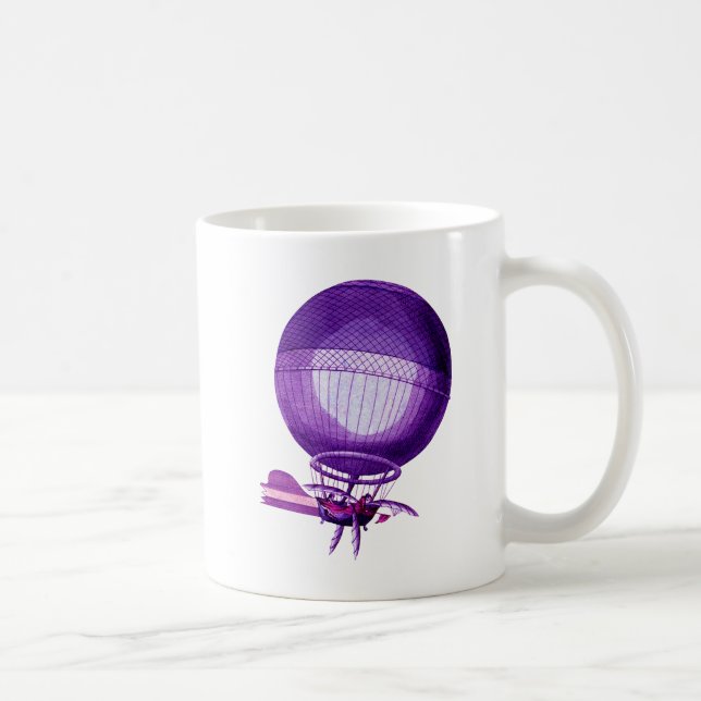 Luftballong för bladväte (Lila) Kaffemugg (Höger)