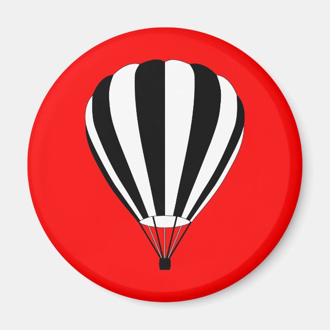 luftballong för solnedtoning magnet (Framsidan)