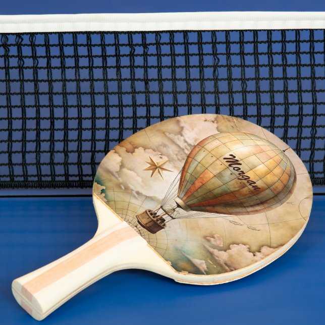 Luftballong för Vintage av anpassningsbar | Antiqu Pingisracket (Insitu)