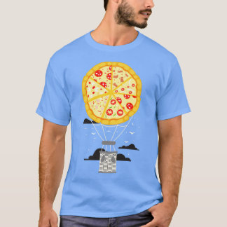 Luftballong från Pizza-illustration T Shirt