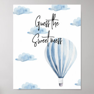Luftballong - Gissa den söta Poster