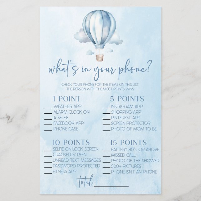 Luftballong i ditt Mobila babyvisningsspel (Framsida)