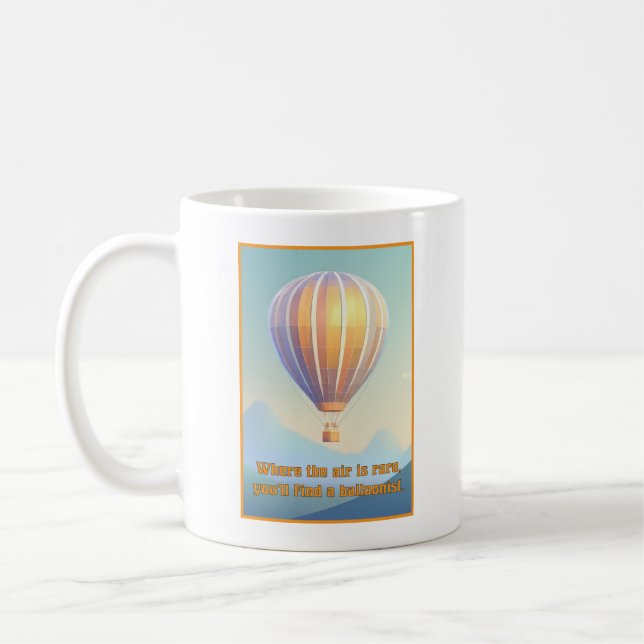 Luftballong Kaffemugg (Vänster)