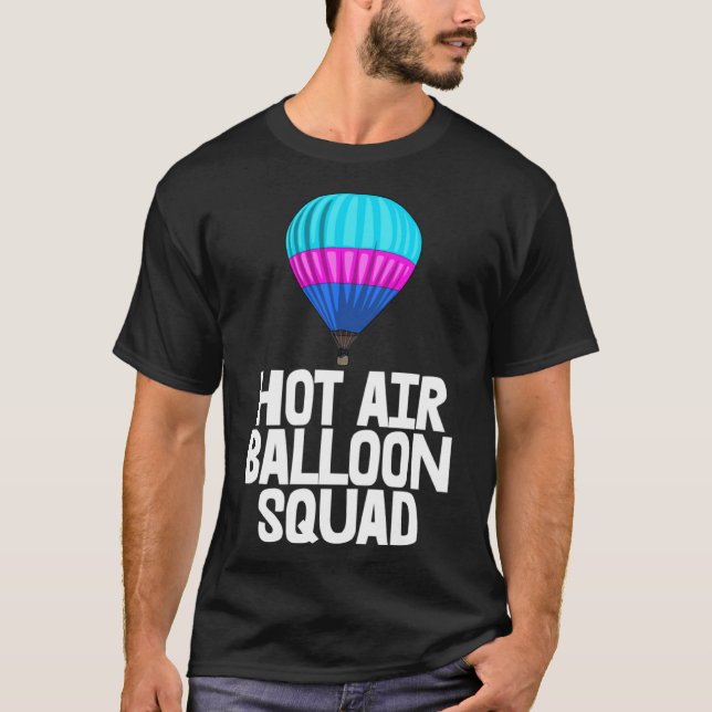 Luftballong Kvadratisk Luftballong, skift F T Shirt (Framsida)