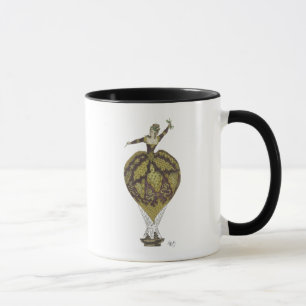 Luftballong Kvinna 1 Mugg