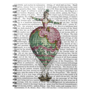 Luftballong Kvinnor 2 Anteckningsbok