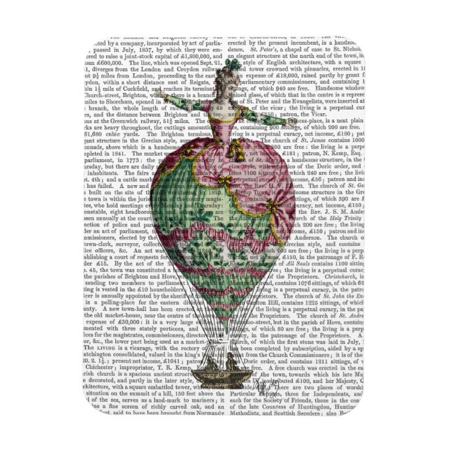 Luftballong Kvinnor 2 Magnet (Vertikal)