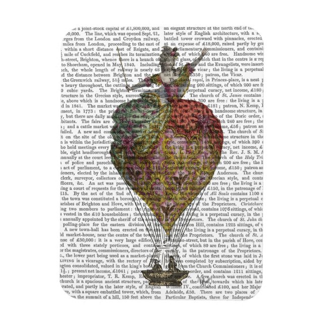 Luftballong Kvinnor 3 Magnet (Vertikal)