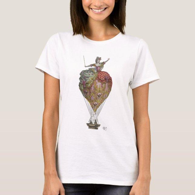 Luftballong Kvinnor 3 T Shirt (Framsida)