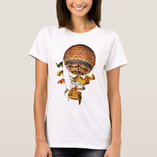 Luftballong med Flaggor Tee Shirt