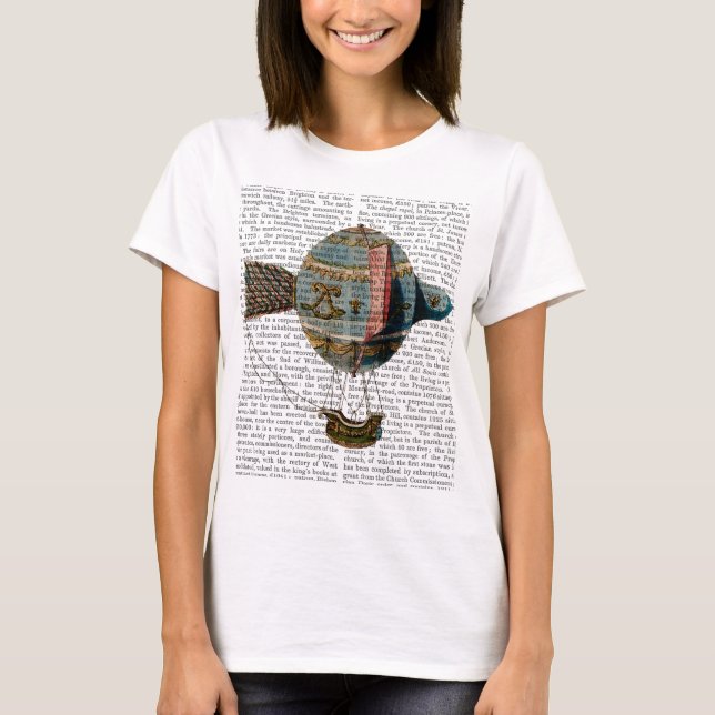 Luftballong med Svan ludd Tee (Framsida)