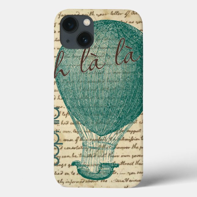 Luftballong om Vintage Handwrite Oh La La! (Baksida)