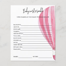 Luftballong - Ord-skam i Baby