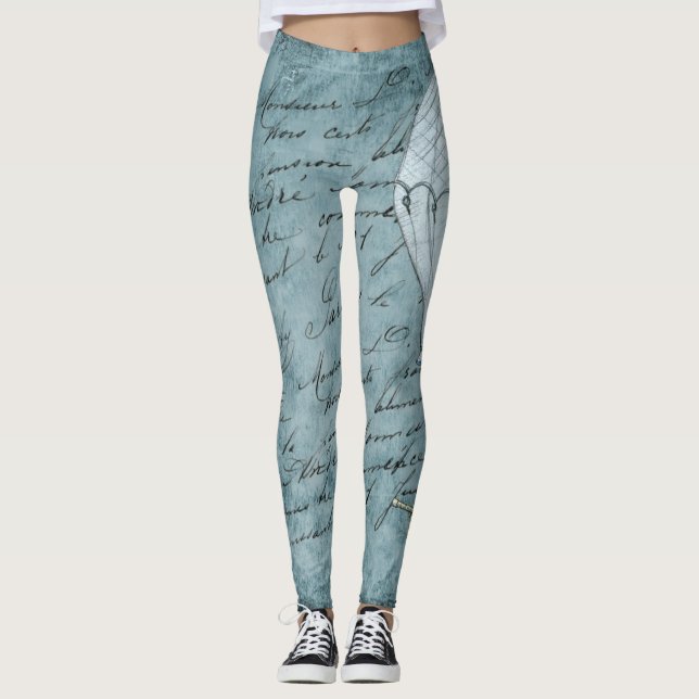 Luftballong Paris Scene Leggings (Framsida)