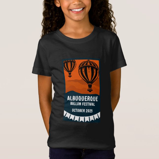 Luftballong Pilotfestival T Shirt (Framsida)