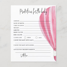 Luftballong - prognoser och råd för baby